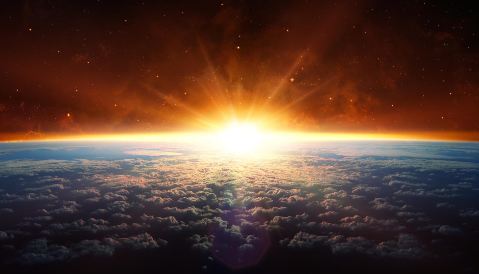 Sunset In Orbit